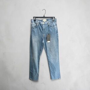 Current Elliott The Soulmate High Rise Slim Straight Jeans Serenity Blue sz 29